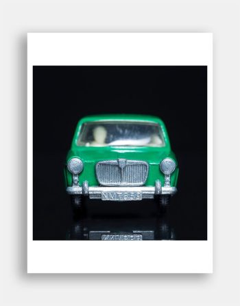 MG1100 art print from the Carface project by photographer Jeff Kauffman featuring vintage matchbox cars.