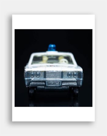 Mercury White Police car Matchbox Series No. 55/73